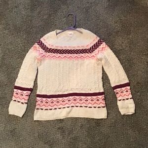 Girl’s justice sweater